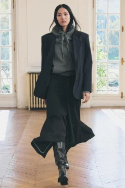 New FALDA RAYA DIPLOMÁTICA ASIMÉTRICA ZW COLLECTION Mujer Faldas / Shorts