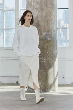 Online FALDA RECTA ABERTURA ZW COLLECTION Mujer Faldas / Shorts