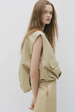 Clearance FALDA RECTA GABARDINA ZW COLLECTION Mujer Faldas / Shorts