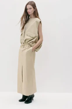 Clearance FALDA RECTA GABARDINA ZW COLLECTION Mujer Faldas / Shorts