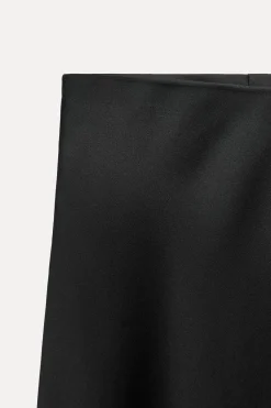 Best FALDA SATINADA ENCAJE ZW COLLECTION Mujer Faldas / Shorts