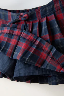 Niños ZARA 1½ - 6 Años·Faldas / Bermudas|6 - 18 Meses·Braguitas / Bermudas<FALDA TABLAS CUADROS