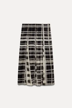 Online FALDA TABLAS CUADROS ZW COLLECTION Mujer Faldas / Shorts