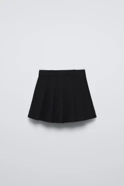 Niños ZARA 6 - 14 Años·Faldas / Bermudas<FALDA TABLAS DOBLE CINTURILLA