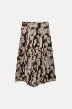 Online FALDA TABLAS ESTAMPADA ZW COLLECTION Mujer Faldas / Shorts