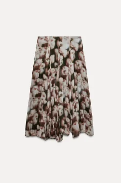 Online FALDA TABLAS ESTAMPADA ZW COLLECTION Mujer Faldas / Shorts