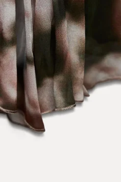 Online FALDA TABLAS ESTAMPADA ZW COLLECTION Mujer Faldas / Shorts