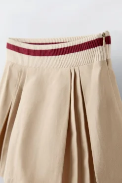 Niños ZARA 6 - 14 Años·Faldas / Bermudas|6 - 14 Años·Total Look<FALDA TABLAS RIB