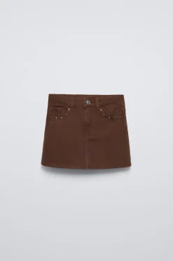 Niños ZARA 6 - 14 Años·Faldas / Bermudas|6 - 14 Años·Total Look<FALDA TACHAS