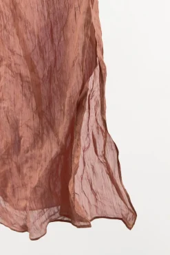 Online FALDA TEXTURA HILO METALIZADO ABERTURAS Mujer Faldas / Shorts