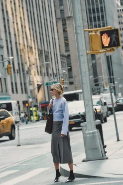 Fashion FALDA TUBO CINTURÓN Mujer Faldas / Shorts