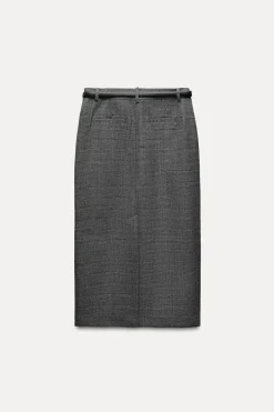 Sale FALDA TUBO CINTURÓN ZW COLLECTION Mujer Faldas / Shorts