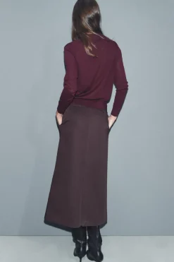 Hot FALDA TUBO LARGA ZW COLLECTION Mujer Faldas / Shorts