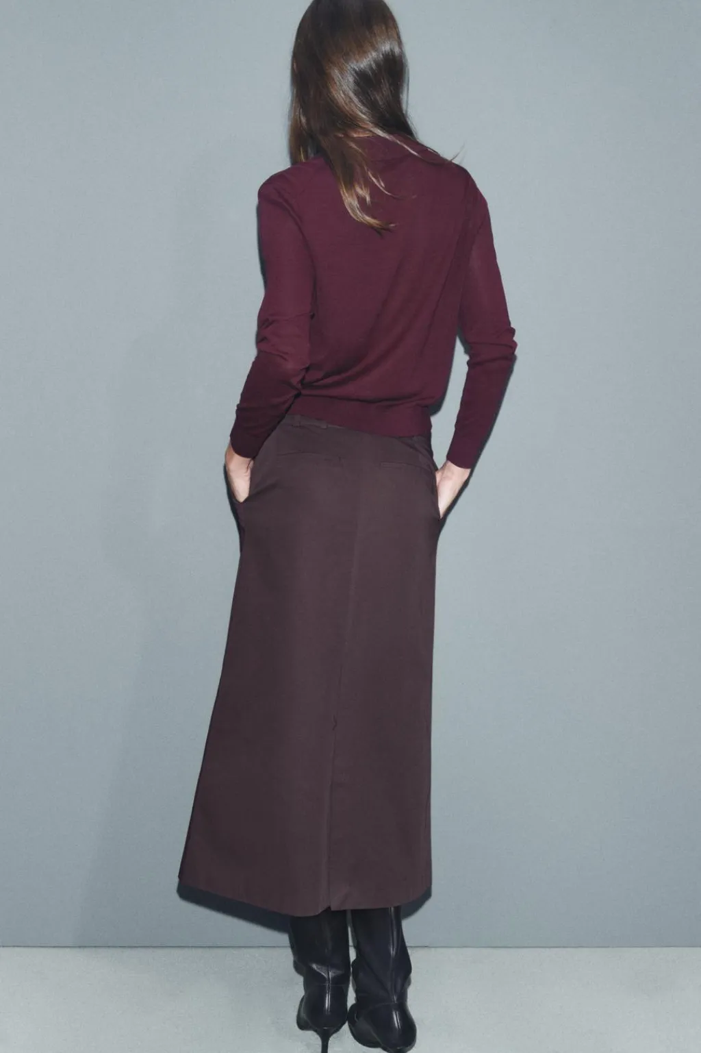 Hot FALDA TUBO LARGA ZW COLLECTION Mujer Faldas / Shorts