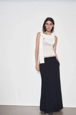 Clearance FALDA TUBO LARGA ZW COLLECTION Mujer Faldas / Shorts