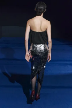 Best FALDA TUBO METALIZADA ZW COLLECTION Mujer Faldas / Shorts