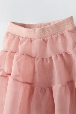 Niños ZARA 1½ - 6 Años·Pantalones|1½ - 6 Años·Leggings<FALDA TUL CON LEGGING