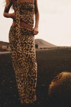 Fashion FALDA TUL ESTAMPADA Mujer Faldas / Shorts