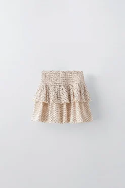 Niños ZARA 1½ - 6 Años·Faldas / Bermudas<FALDA VOLANTES