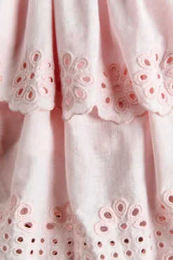 Niños ZARA 6 - 14 Años·Faldas / Bermudas<FALDA VOLANTES BORDADOS - SEA NY