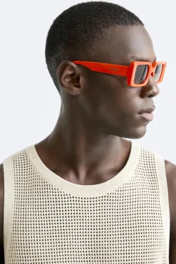 Sale GAFAS DE SOL RECTANGULARES Hombre Accesorios