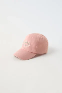 Niños ZARA 1½ - 6 Años·Accesorios|6 - 14 Años·Accesorios<GORRA BORDADO TEXTO