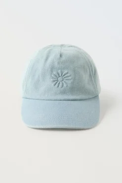 Niños ZARA 1½ - 6 Años·Accesorios|6 - 14 Años·Accesorios<GORRA DENIM EMBOSSED