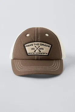 Niños ZARA 1½ - 6 Años·Accesorios|6 - 14 Años·Accesorios<GORRA PARCHE BORDADO REJILLA