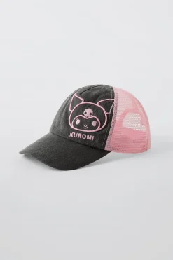 Niños ZARA 1½ - 6 Años·Licencias|1½ - 6 Años·Accesorios<GORRA REJILLA KUROMI © SANRIO