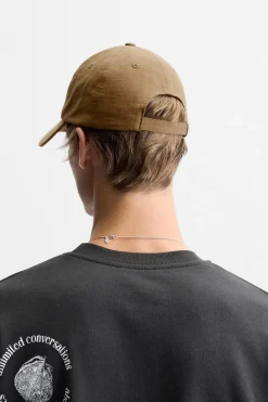 Sale GORRA TEXTO BORDADO Hombre Accesorios