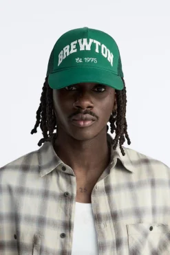 Sale GORRA TEXTO RELIEVE Hombre Accesorios