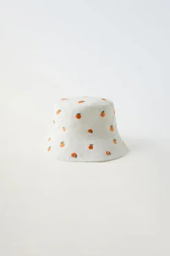 Niños ZARA 1½ - 6 Años·Accesorios|6 - 14 Años·Accesorios<GORRO BOB BORDADOS FRUTAS