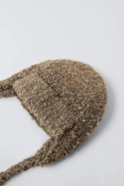 Niños ZARA 6 - 14 Años·Accesorios|6 - 14 Años·Accesorios<GORRO CON LANA OREJERAS