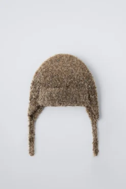 Niños ZARA 6 - 14 Años·Accesorios|6 - 14 Años·Accesorios<GORRO CON LANA OREJERAS