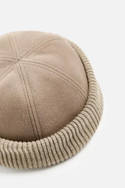 Outlet GORRO CORTO COMBINADO Hombre Accesorios