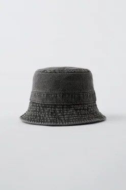 Niños ZARA 1½ - 6 Años·Accesorios|6 - 14 Años·Accesorios<GORRO DENIM BOB