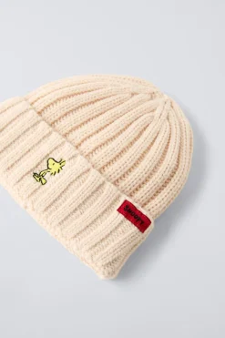 Niños ZARA 1½ - 6 Años·Licencias|1½ - 6 Años·Accesorios<GORRO PUNTO BORDADO SNOOPY PEANUTS™