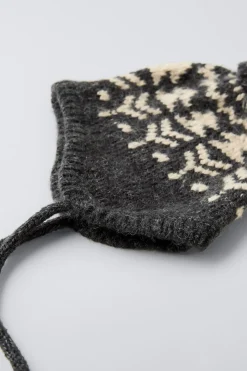 Niños ZARA 6 - 18 Meses·Conjuntos|6 - 18 Meses·Punto<GORRO PUNTO JACQUARD