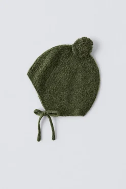 Niños ZARA 6 - 18 Meses·Punto|6 - 18 Meses·Accesorios / Calcetines<GORRO PUNTO POMPÓN