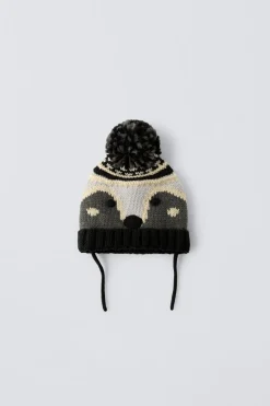 Niños ZARA 1½ - 6 Años·Accesorios|1½ - 6 Años·Accesorios<GORRO PUNTO ZORRITO