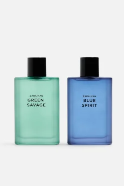 Fashion GREEN SAVAGE + BLUE SPIRIT 90ML Hombre Perfumes