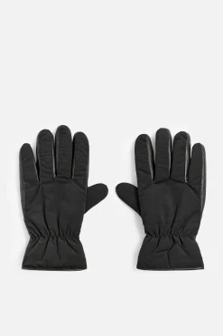 Hot GUANTES ACOLCHADOS PIEL COMBINADO Hombre Accesorios