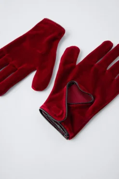 Niños ZARA 6 - 14 Años·Accesorios|Accesorios / Zapatos / 0 - 14 Años<GUANTES DISFRAZ REINA DE CORAZONES