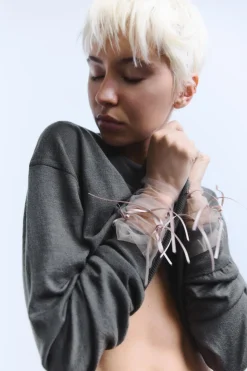 Hot GUANTES LARGOS TUL LAZOS Mujer Accesorios / Bisuteria