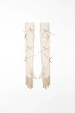 Hot GUANTES LARGOS TUL LAZOS Mujer Accesorios / Bisuteria