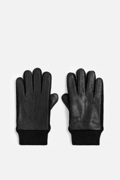 Online GUANTES PIEL COMBINADOS Hombre Accesorios