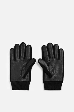Online GUANTES PIEL COMBINADOS Hombre Accesorios