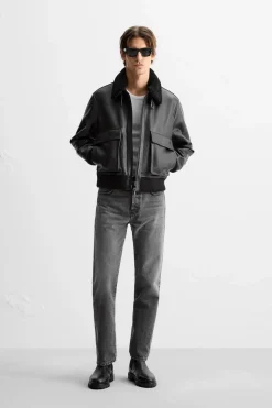 Hot JEANS ANKLE STRAIGHT FIT Hombre Jeans