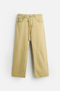 Outlet JEANS BAGGY FIT EFECTO ENCERADO Hombre Jeans