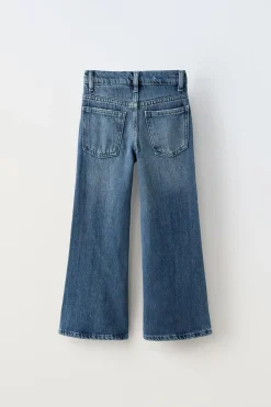 Niños ZARA 6 - 14 Años·Jeans|6 - 14 Años·Total Look<JEANS BOOTCUT PARCHES